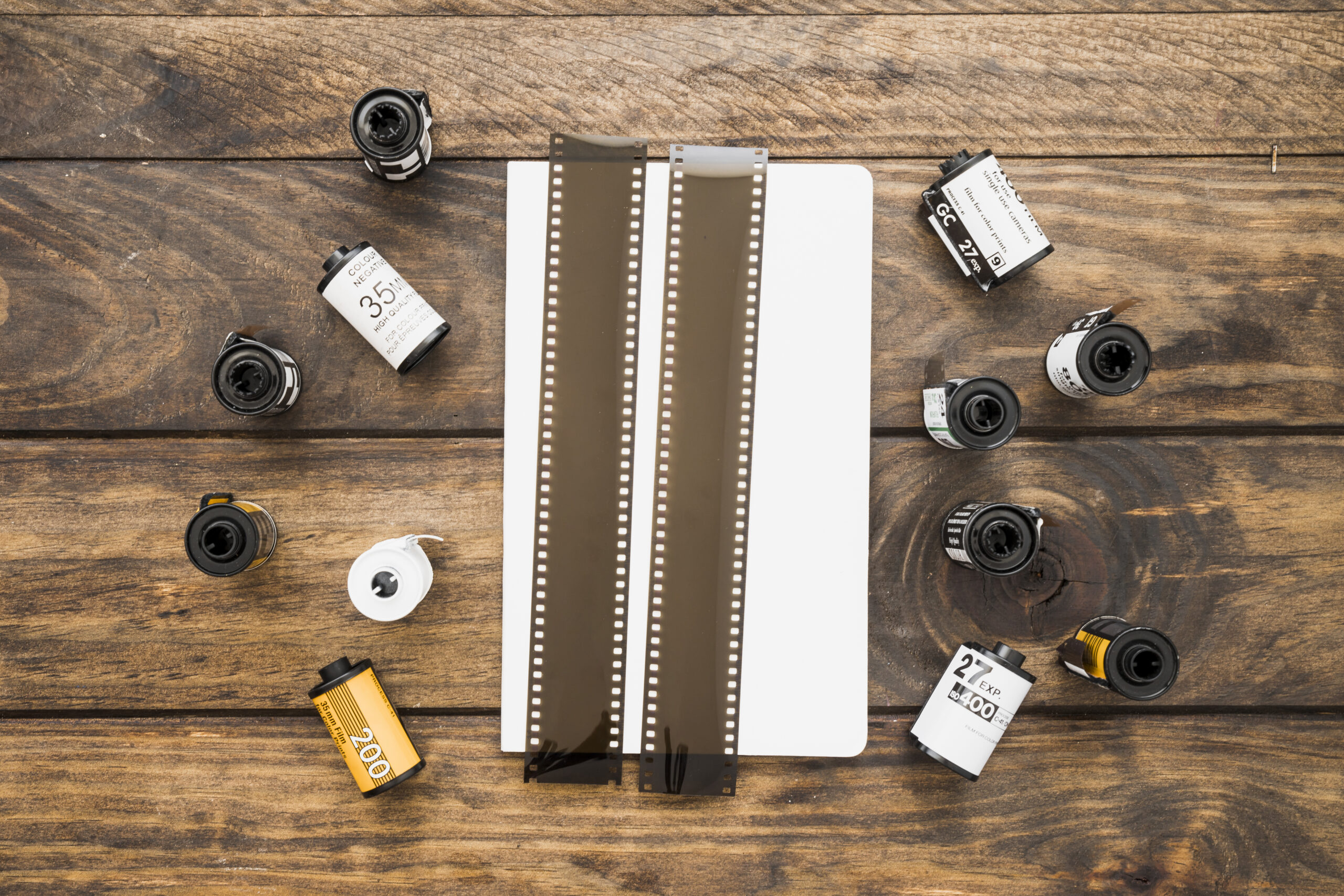 film-around-paper-sheet